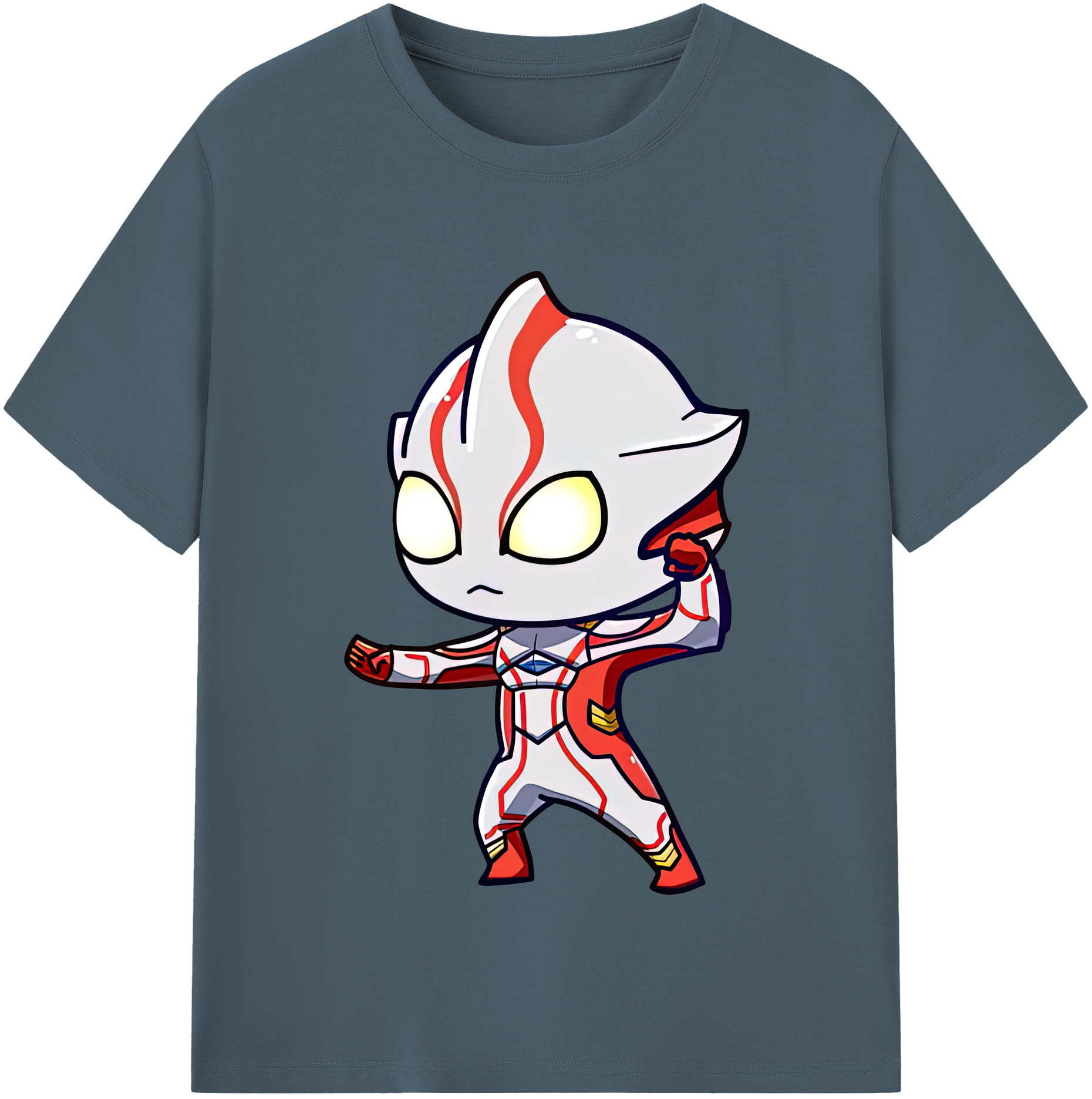 （画像用） ウルトラマン Ultraman 綿100％半袖Tシャツ（フロントプリント）